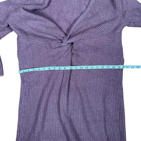NWT Aerie twist back sweater dress women’s size extra large long sleeve knit XL - Picture 11 of 12
